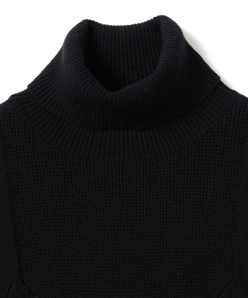 CAROLINA GLASER（カロリナ グレイサー）の「タートルネックニット（ニット/セーター・レディース・ベージュ/ブラック・ONE SIZE）」の20枚目の写真
