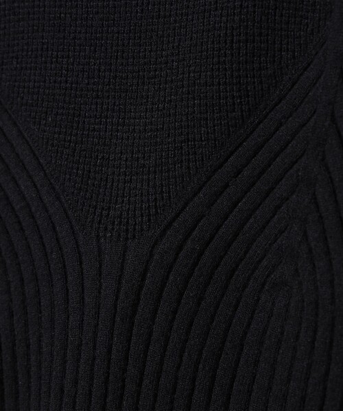 CAROLINA GLASER（カロリナ グレイサー）の「タートルネックニット（ニット/セーター・レディース・ベージュ/ブラック・ONE SIZE）」の21枚目の写真