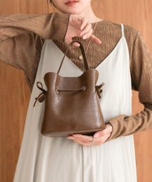 Bab | サイドリボン2WAYバッグ(ショルダーバッグ)