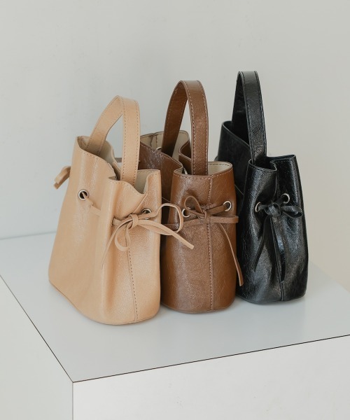 Bab（バブ）の「サイドリボン2WAYバッグ（ショルダーバッグ・レディース・ブラウン/ベージュ/ブラック・ONESIZE）」の15枚目の写真