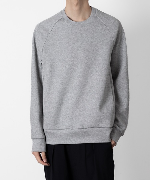 ATTACHMENT(アタッチメント)の「CO/PE ダブルニット プルオーバー / CO/PE DOUBLE KNIT PULLOVER(スウェット・メンズ・ブラック/ライトブラウン/グレー・3/2/1)」の4枚目の写真