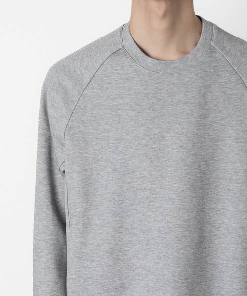 ATTACHMENT(アタッチメント)の「CO/PE ダブルニット プルオーバー / CO/PE DOUBLE KNIT PULLOVER(スウェット・メンズ・ブラック/ライトブラウン/グレー・3/2/1)」の9枚目の写真