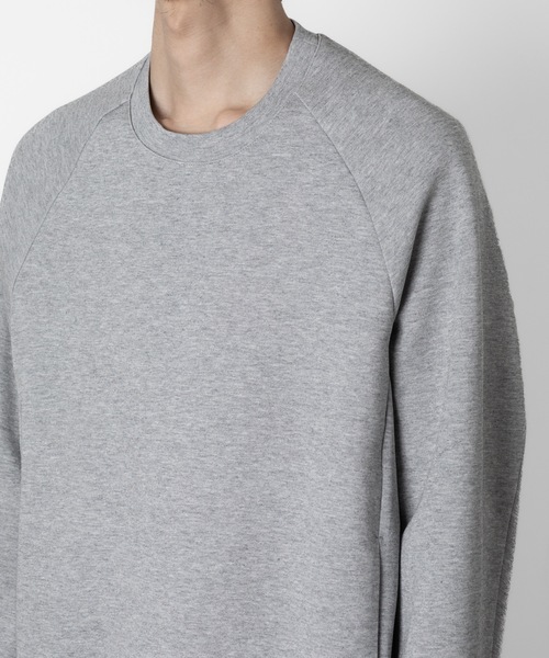 ATTACHMENT(アタッチメント)の「CO/PE ダブルニット プルオーバー / CO/PE DOUBLE KNIT PULLOVER(スウェット・メンズ・ブラック/ライトブラウン/グレー・3/2/1)」の10枚目の写真