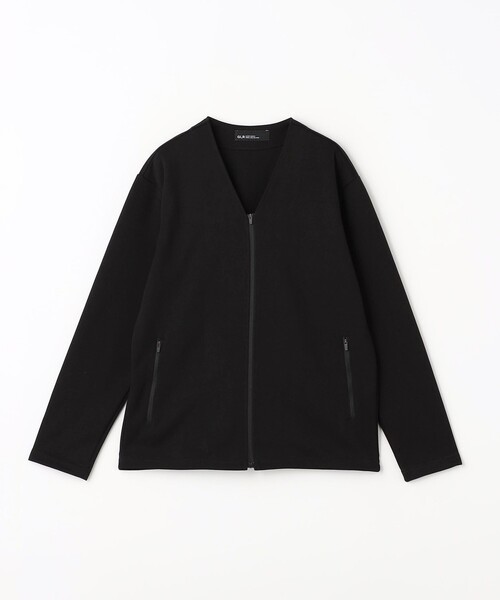 green label relaxing(グリーンレーベルリラクシング)の「【WEB限定】JUST fit ポンチ スウェット カーディガン(カーディガン/ボレロ・メンズ・ダークグレー/ブラック・S/M/L/XL)」の13枚目の写真