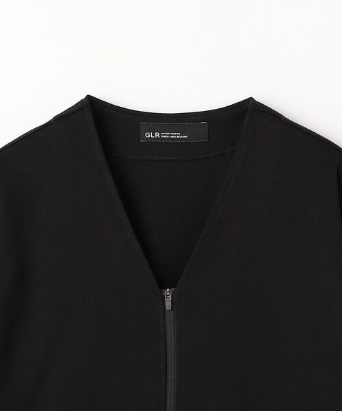 green label relaxing(グリーンレーベルリラクシング)の「【WEB限定】JUST fit ポンチ スウェット カーディガン(カーディガン/ボレロ・メンズ・ダークグレー/ブラック・S/M/L/XL)」の15枚目の写真