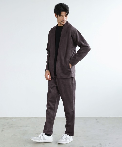 セール】【セットアップ2点セット】ピーチスキンポンチ ノー