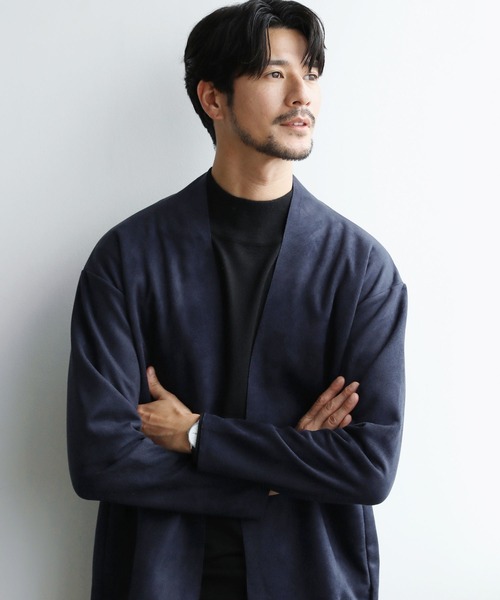 セール】【セットアップ2点セット】ピーチスキンポンチ ノーカラー