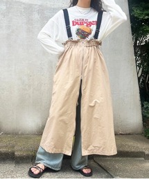 DOUBLE NAME | サス付き2WAY ZIPジャンスカ(ジャンパースカート)