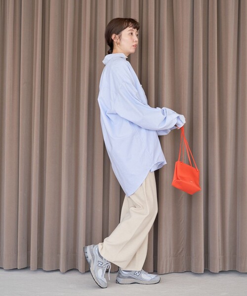 FREAK'S STORE(フリークスストア)の「限定展開 ニット ワイド イージーパンツ(その他パンツ・レディース・ナチュラル/ブルー/ブラック/オリーブ/ブラウン/レッド/ベージュ・SMALL/MEDIUM)」の9枚目の写真