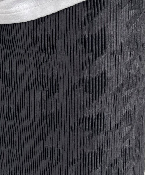 fredy emue（フレディエミュ）の「カットコールタイトスカート（スカート・レディース・ホワイト系その他/ベージュ/ブラック/ブラック系その他・38）」の10枚目の写真