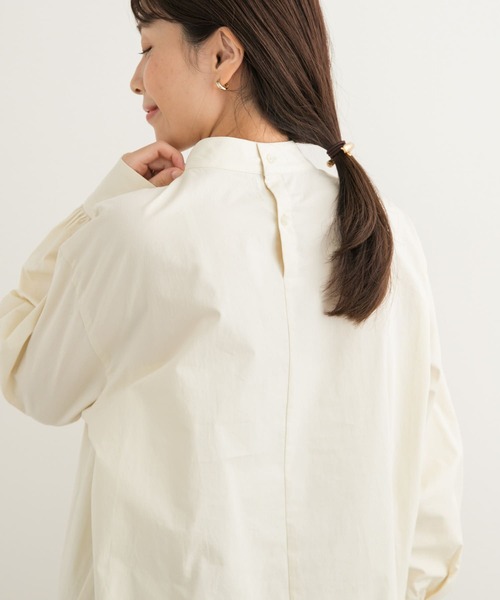 URBAN RESEARCH DOORS（アーバンリサーチドアーズ）の「ラップデザインシャツ（シャツ/ブラウス・レディース・ミント/アイボリー・MEDIUM）」の20枚目の写真