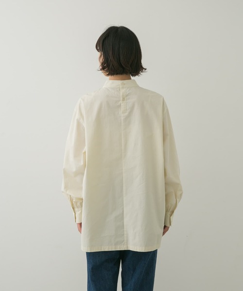 URBAN RESEARCH DOORS（アーバンリサーチドアーズ）の「ラップデザインシャツ（シャツ/ブラウス・レディース・ミント/アイボリー・MEDIUM）」の4枚目の写真