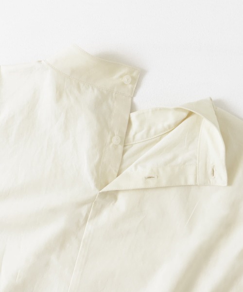 URBAN RESEARCH DOORS（アーバンリサーチドアーズ）の「ラップデザインシャツ（シャツ/ブラウス・レディース・ミント/アイボリー・MEDIUM）」の12枚目の写真