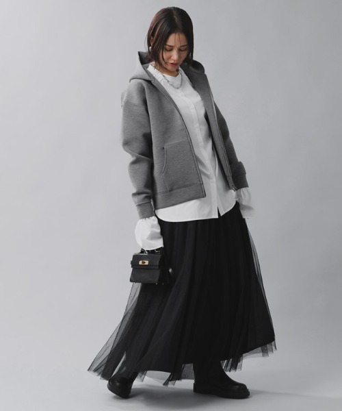 RASW]ダンボールダブルジップパーカー（パーカー）｜RASW（ラス