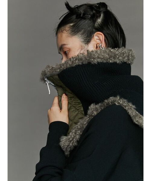 UN3D.（アンスリード）の「FABRIC MIX NECK WARMER