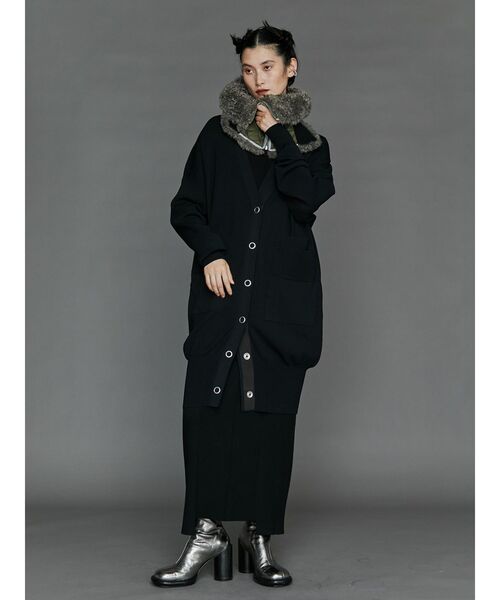 美品♡MARK＆LONA♡ネックウォーマー♡♡ UN3D.（アンスリード）の「FABRIC MIX NECK WARMER