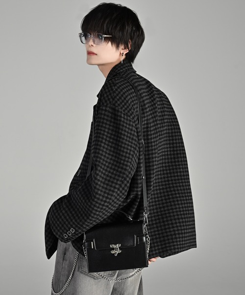 セール】TR w cloth loose tailored double jacket / TRダブルクロス