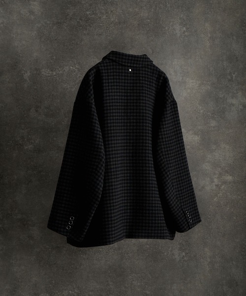 TR w cloth loose tailored double jacket / TRダブルクロスルーズ