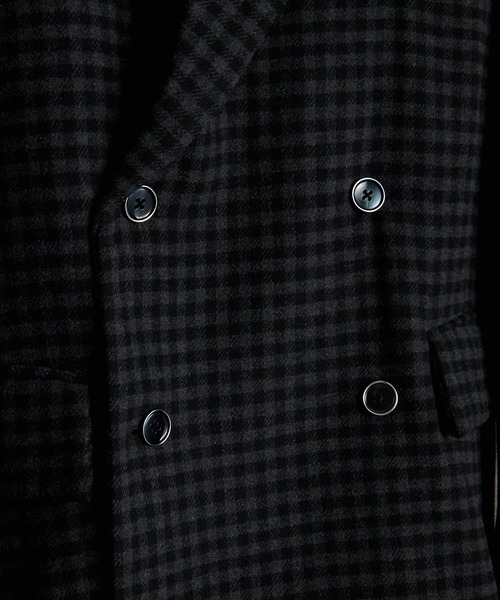 セール】TR w cloth loose tailored double jacket / TRダブルクロス