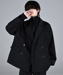 ADRER（アドラー）の「TR w cloth loose tailored double jacket / TRダブルクロスルーズテーラードダブルジャケット（テーラードジャケット）」