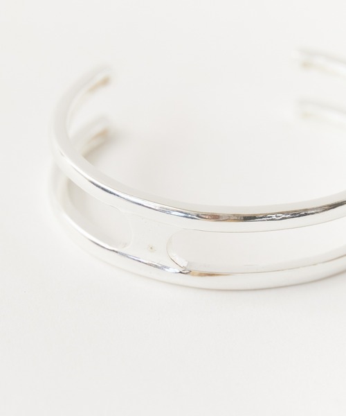 ROOPTOKYO(ループトウキョウ)の「OKUOKU 0909/オクオク バングル デザインバングル メンズ レディース(バングル/リストバンド・レディース・シルバー系1/シルバー系3/シルバー系2/シルバー系4・FREE)」の8枚目の写真