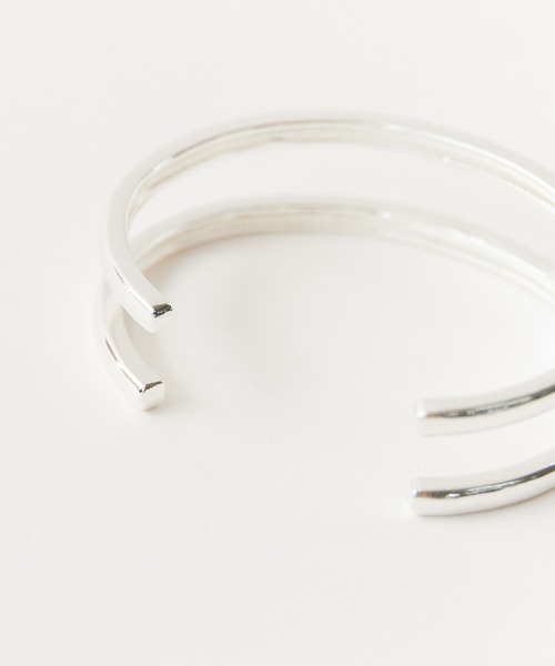 ROOPTOKYO(ループトウキョウ)の「OKUOKU 0909/オクオク バングル デザインバングル メンズ レディース(バングル/リストバンド・レディース・シルバー系1/シルバー系3/シルバー系2/シルバー系4・FREE)」の9枚目の写真