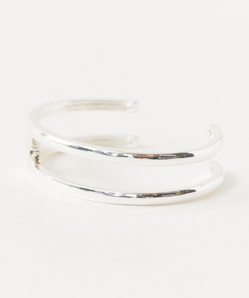 ROOPTOKYO(ループトウキョウ)の「OKUOKU 0909/オクオク バングル デザインバングル メンズ レディース(バングル/リストバンド・レディース・シルバー系1/シルバー系3/シルバー系2/シルバー系4・FREE)」の5枚目の写真