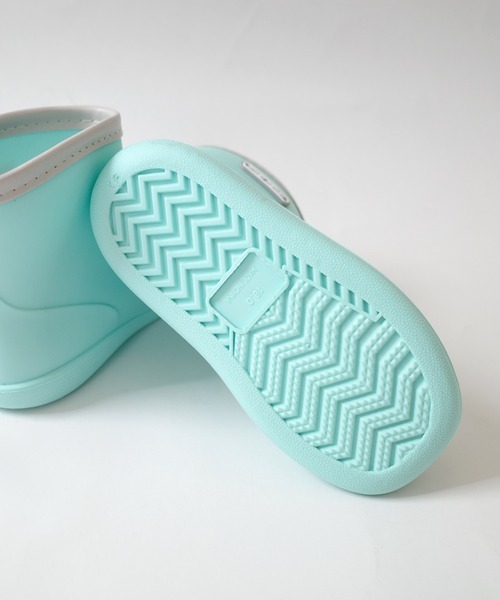 AmiAmi（アミアミ）の「雨晴れ兼用 キッズショート レインブーツ/レインシューズ 長靴（レインシューズ・キッズ・ブルー/ピンク/ミント/ラベンダー・L/M/S）」の15枚目の写真