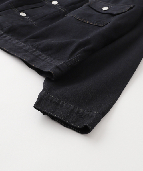 LEVI'S VINTAGE CLOTHING(リーバイスビンテージクロージング)の「LEVI’S(R) VINTAGE CLOTHING 1936 TYPE 1 JACKET OVER-DYE BLACK(デニムジャケット・メンズ・ブラック・FREE)」の8枚目の写真