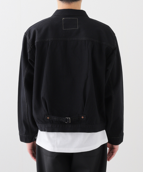 LEVI'S VINTAGE CLOTHING(リーバイスビンテージクロージング)の「LEVI’S(R) VINTAGE CLOTHING 1936 TYPE 1 JACKET OVER-DYE BLACK(デニムジャケット・メンズ・ブラック・FREE)」の2枚目の写真