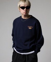 スウェット（ブルー・ネイビー/青色系・ワンポイント