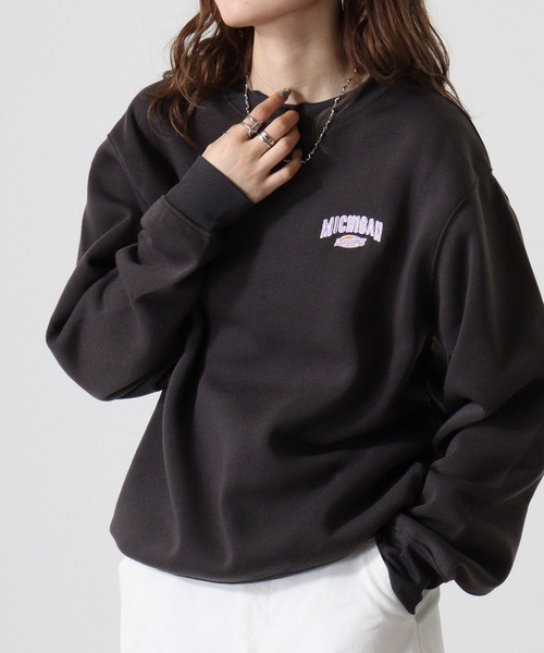 FUNALIVE（ファンアライブ）の「アメカジ裏起毛トレーナー（スウェット・メンズ・杢グレー/モカ/ネイビー/スミクロ/ブルーパープル/ライトブラック/ホワイト/ダークグリーン/ホワイト系その他/サックスブルー系/パープル系その他/ブラック/ネイビー系2/ブラック系その他/ホワイト系その他2/ブラック系その他3/ホワイト系その他3/ネイビー系1/グレイッシュベージュ/グレー系その他/ブラック系その他2/グリーン系その他/バーガンディー/グリーン系その他2/ホワイト系その他4/ブラック系その他5/ブラック系その他4/ダークグリーン系1/ブラック系1/ブラック系その他6/ホワイト系その他5/ダークグリーン系2/ホワイト系その他6/ネイビー系3/ブラック系その他7/グレー系その他2・M/LL/L）」の11枚目の写真