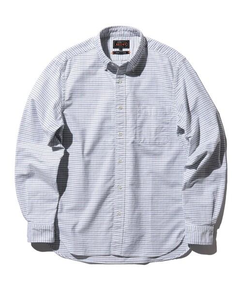 BEAMS PLUS(ビームスプラス)の「B.D. Oxford Tattersall(シャツ/ブラウス・メンズ・ブルー/レッド・S/XS/XL/L/M)」の11枚目の写真