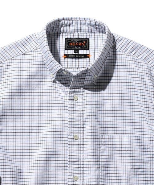 BEAMS PLUS(ビームスプラス)の「B.D. Oxford Tattersall(シャツ/ブラウス・メンズ・ブルー/レッド・S/XS/XL/L/M)」の12枚目の写真
