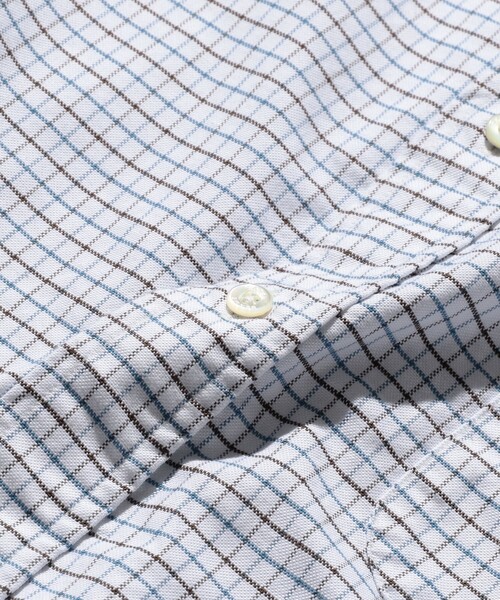BEAMS PLUS(ビームスプラス)の「B.D. Oxford Tattersall(シャツ/ブラウス・メンズ・ブルー/レッド・S/XS/XL/L/M)」の14枚目の写真
