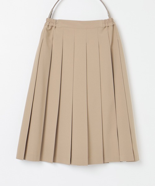 Honeys（ハニーズ）の「ミディ丈プリーツスカート（スカート・レディース・ブラック/キャメル/杢グレー・S/M/L/LL）」の17枚目の写真