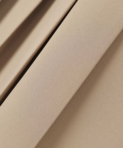 Honeys（ハニーズ）の「ミディ丈プリーツスカート（スカート・レディース・ブラック/キャメル/杢グレー・S/M/L/LL）」の18枚目の写真