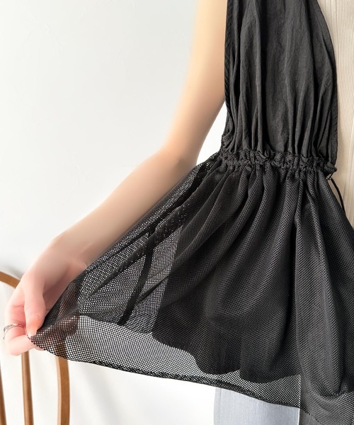 セール】異素材を用いたアーバンデザイン。前後2Wayメッシュ切り替え