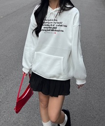 fiere（フィエール）の「英文デザインパーカー（パーカー）」