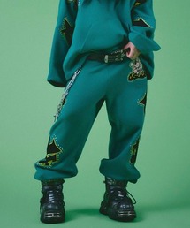 GALFY（ガルフィー）の「『GALFY/ガルフィー』ギャル男BIGロゴスウェットパンツ（スウェットパンツ・メンズ）」