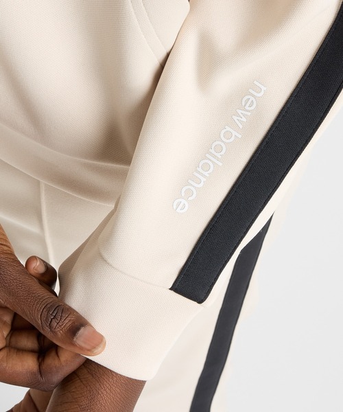 NEW BALANCE（ニューバランス）の「ニットトラックジャケット（ジャージ・レディース・ブラック/サンドグレー・SMALL/MEDIUM/LARGE/X-LARGE）」の11枚目の写真