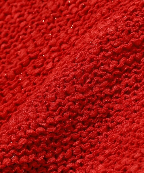 Ray BEAMS(レイビームス)の「ラメ MIX リボン アーム ボレロ(カーディガン/ボレロ・レディース・ブラック/レッド・ONE SIZE)」の19枚目の写真