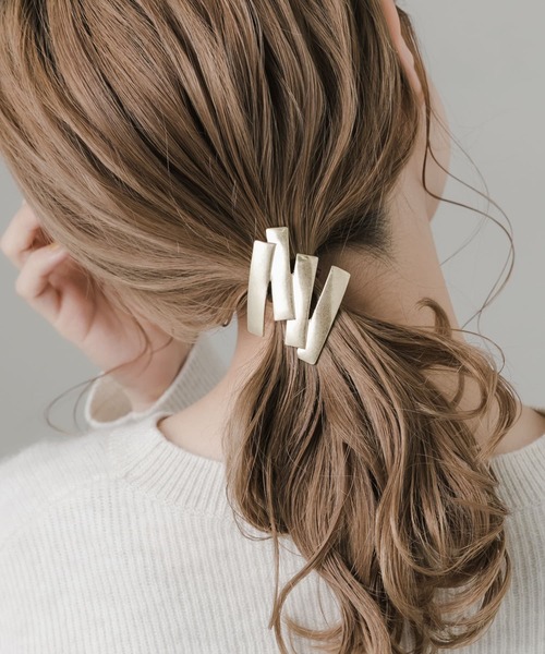 セール】メタルスクエアヘアカフ（ヘアゴム）｜SMELLY（スメリー）の