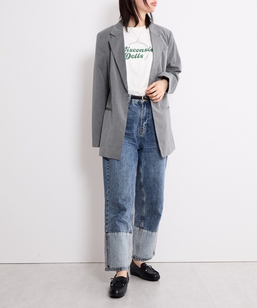 HIMIKO（ヒミコ）の「【HIMIKO】リボンモチーフモカシン/651109（モカシン/デッキシューズ・レディース・ブルー/レッド/ブラック/アイボリー/イエロー・25.0cm/24.0cm/24.5cm/23.5cm/26.0cm/23.0cm/25.5cm/22.5cm/21.5cm/22.0cm/26.5cm）」の11枚目の写真