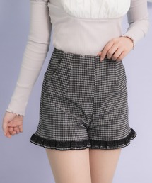 フリルレースショートパンツ