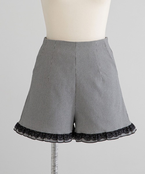 マーズ同型　レースショートパンツ 総柄パイルジャガードショートパンツ｜MEN｜251HST81-273E｜AZUL