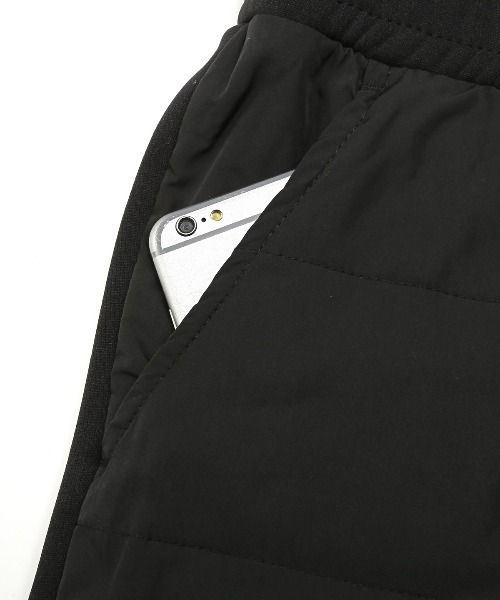 LUXSTYLE(ラグスタイル)の「中綿テーパードパンツ(その他パンツ・メンズ・ブラック・L/M/XL)」の6枚目の写真