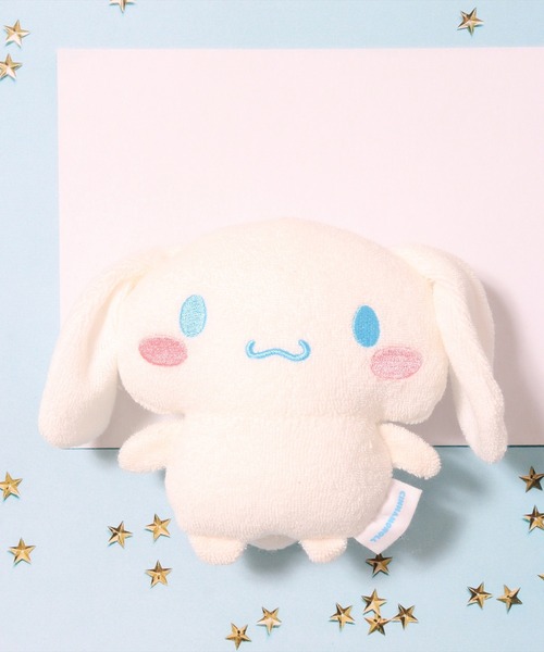 sanrio(サンリオ)の「(SK)【sanrio】手洗いOK パイル素材 ぬいぐるみ(その他雑貨・キッズ・ピンク系/レッド系/ホワイト系・ONE SIZE)」の1枚目の写真