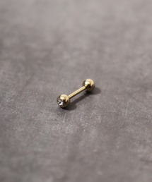 EVER METAL サージカルステンレス 316L アレルギー対応 ボディピアス ストーンデザイン バーベルピアス 日本製