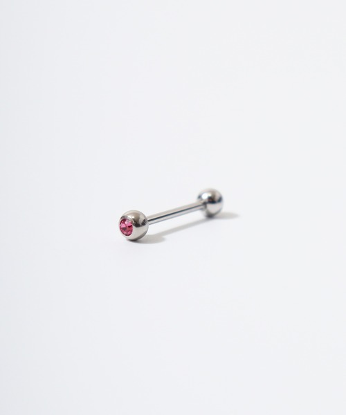 EVER METAL(エバーメタル ever metal EVER METAL)の「EVER METAL サージカルステンレス 316L アレルギー対応 ボディピアス ストーンデザイン バーベルピアス 日本製(ピアス(片耳用)・メンズ・その他12/その他11/その他6/その他4/その他7/その他9/その他8/その他10/その他1/その他2/その他3/その他5・FREE)」の14枚目の写真